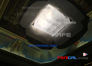 Film Industry HMI Balloon Lights Artemis Series Film Lighting Balloon 3M - 10M Balloon Tube