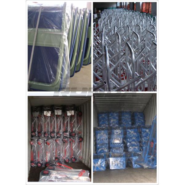 Warehouse Hand Truck Dolly HT1830 200kg Load Powder Coating 185mm Toe Plate