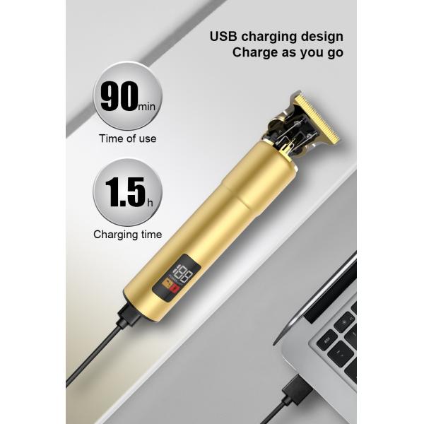 электрический триммер волос 8W, дисплей Clippers LCD волос людей 600MAH профессиональный