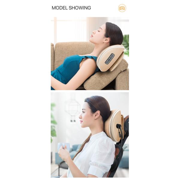 Electric Shiatsu Massage Pillow Accelerate Blood Circulation Relieve Fatigue