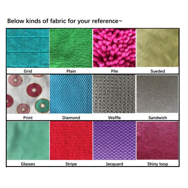 Green thick twist solid dish rags，microfiber tea towels wipes,single side kitchen cleaning rags size 30*30cm