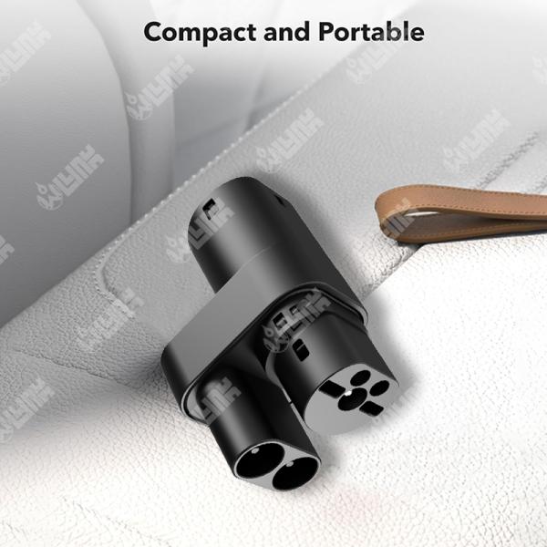 Olink Manufacturer Evse Fast Charging Connector Electric Vehicle Charging Adapter TPC CCS2 to Type2 Adapter