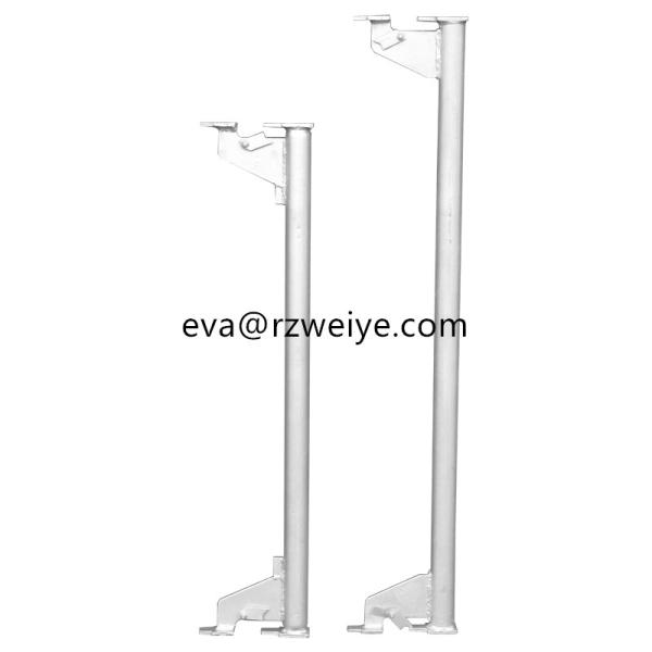 HDG Haki scaffolding Single guardrail 0.72/ 1.2/1.6/3.0m 48.3mm