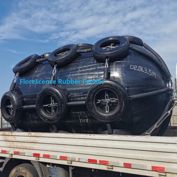 Other Marin Supplier Submarine Boat Pneumatic Rubber Fender 50Kpa 80Kpa