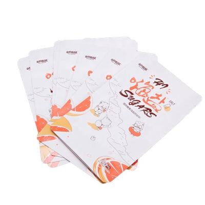 Sac écologique de empaquetage viable d'emballage de papier aluminium de poche du joint 3 latéral étanche à l'humidité