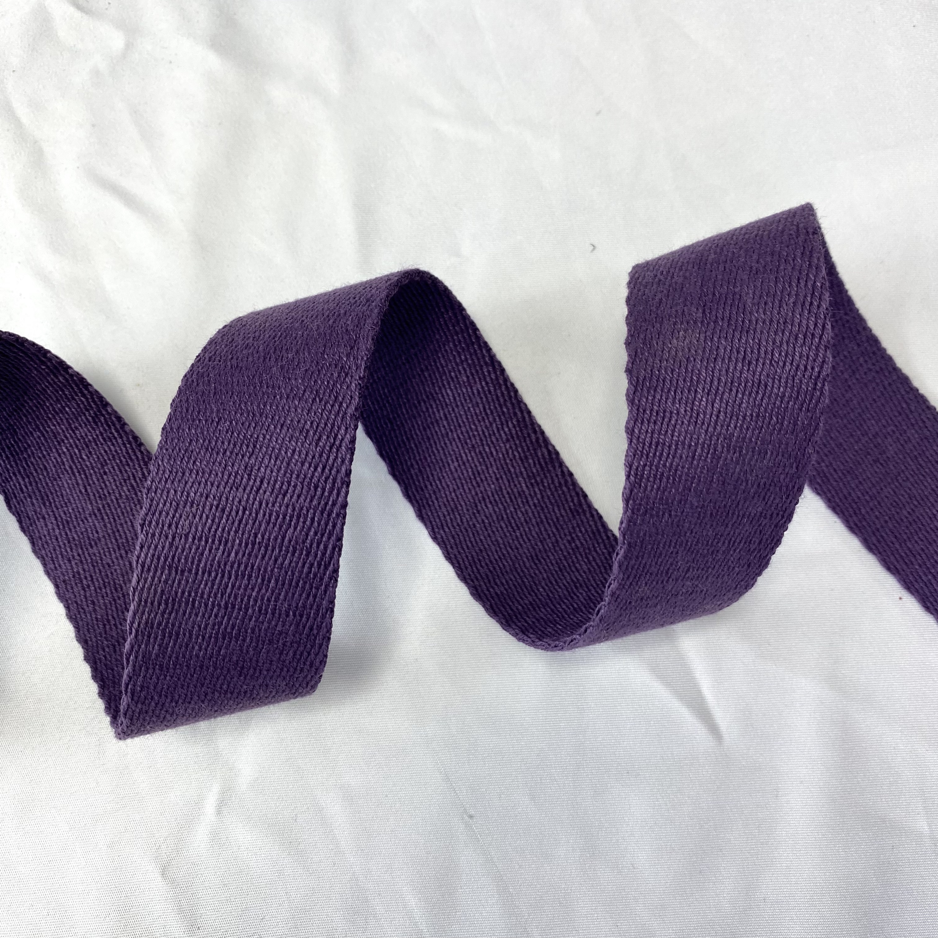 Thickened polyester-cotton webbing Various colors Backpack strap Belt Handbag strap