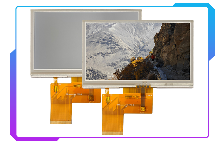 Anti Glare LCD TFT Display Touch Screen Module 4.3 Inch 480x272