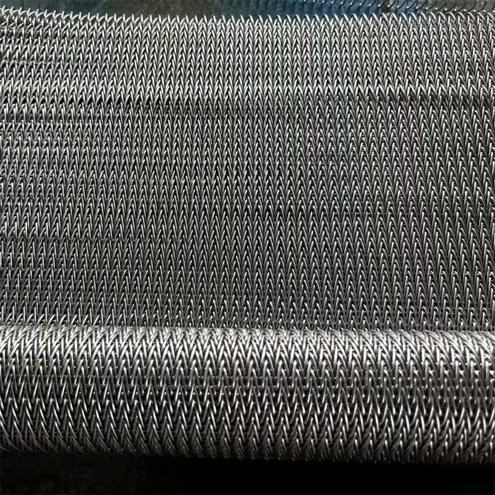 High Temperature 310S Stainless Steel Compound Balance Weave Conveyor Belt for Annealing Furnace 1150C