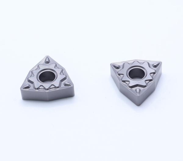 Uncoated Cermet Lathe Turning Inserts High Efficiency Finishing Tool WNMG080408-FQ