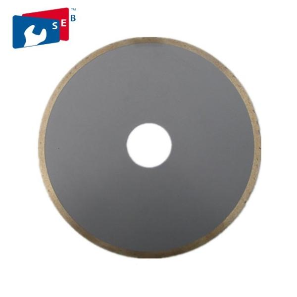Wet Continous Rim Diamond Saw Tools , 10 Inch Diamond Blade For Glass