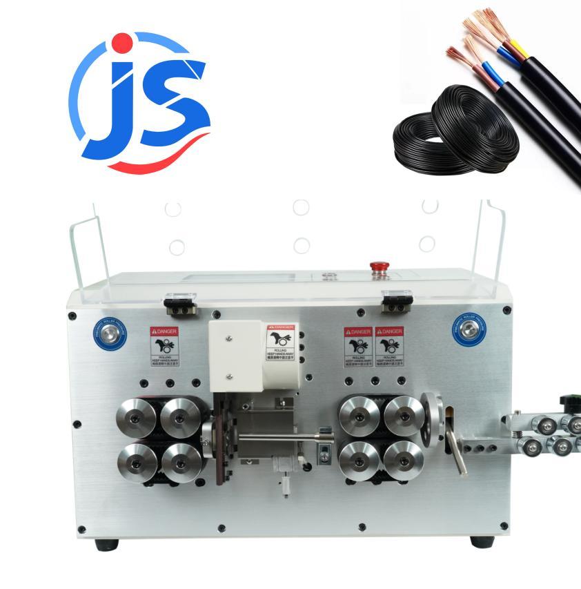 Accelerated Round Sheath Inner and Outer Double Layer Peeling Machine 650W Multi Functional Metal Stripping Peeling Machine