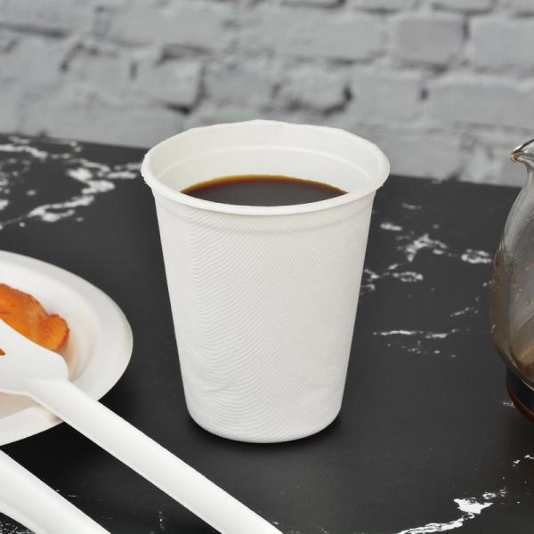 Customizable 8oz/10oz Bagasse Cup Food Grade Disposable Container with Customization