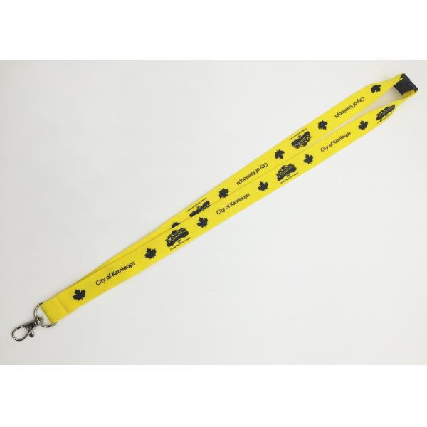 White color silk screen printing Lanyards with Fast Shipping for promotional gifts