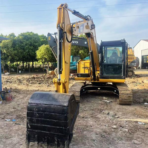 Used Caterpillar 308E Excavator Powerful CATC3.3 DI Engine 50kw Rated Power High Efficiency