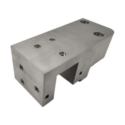 Tratamiento por chorro de arena Servicios de fresado CNC para piezas de acero inoxidable