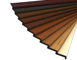 Shengxin's 6063 t6/t5 Wood Grain Finish Extruded Aluminum Profiles for Building Material