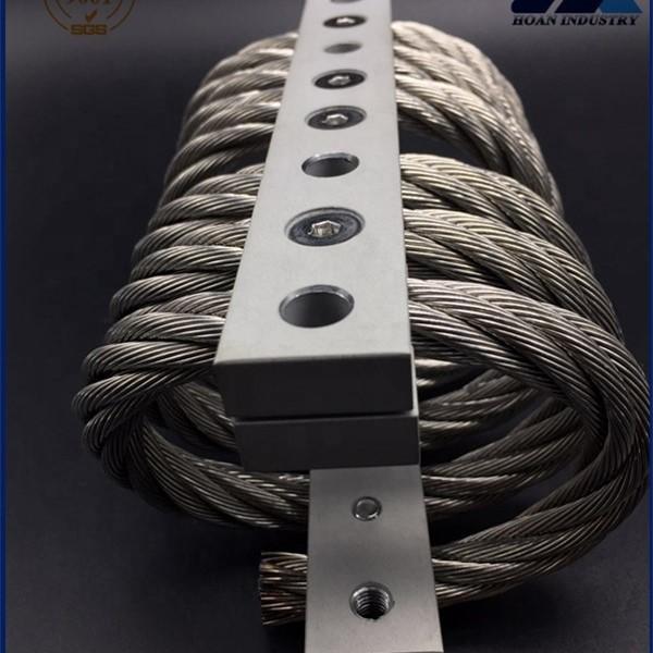 Container de absorção de choque Corda de arame Amortizador de vibração Sistema terrestre Transformador de construção naval