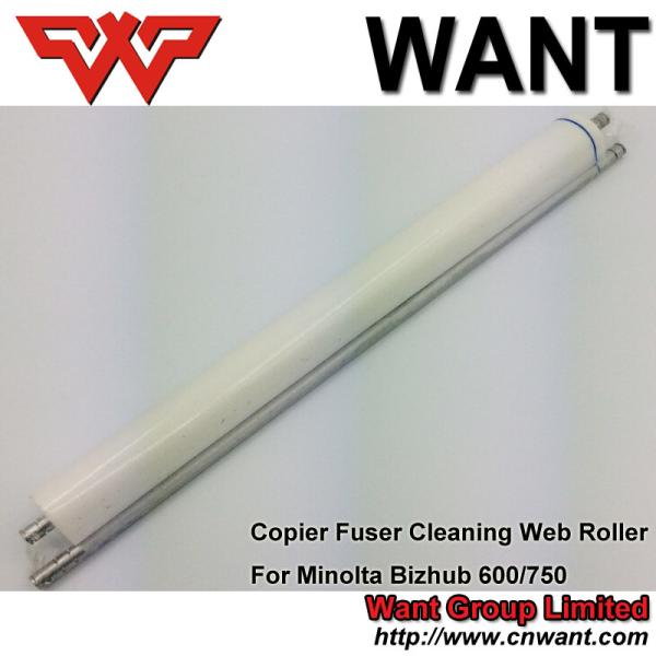 For Konica Bizhub 600 750 cleaning web roller BH600 BH750 fuser cleaning roller 56AA5430 High quality copier parts