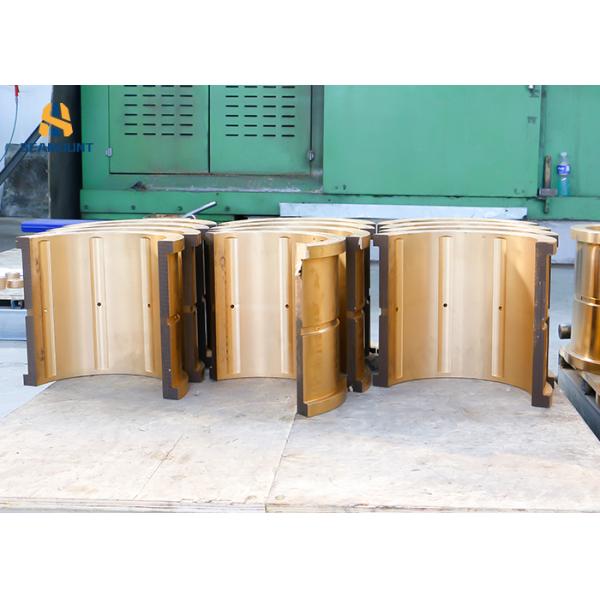 Custom Wear Resistant Bronze Copper Split Bushing / Half Bearing Bush