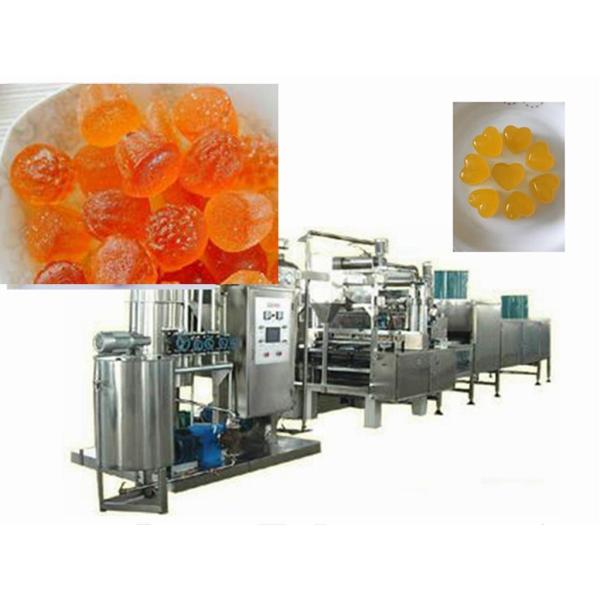 Multifunctional Rock Candy Making Machine / Hard Candy Depositing Line