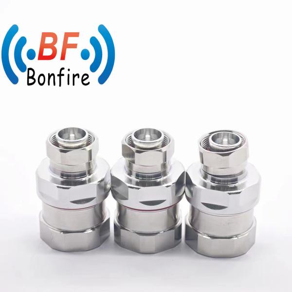 Adaptador de conector coaxial de RF 7-16 Convertidor de macho para fêmea