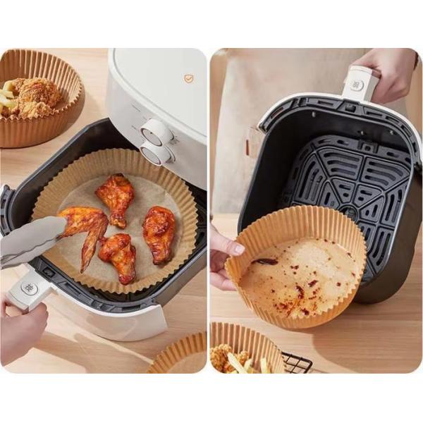 Square Non-Stick Waterproof Baking Cooking Parchment Air Fryer Disposable Paper Liner