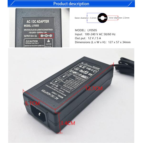 Привод AC 220V к СИД прокладки СИД электропитания 5V 5A 25W освещая переходник силы трансформаторов