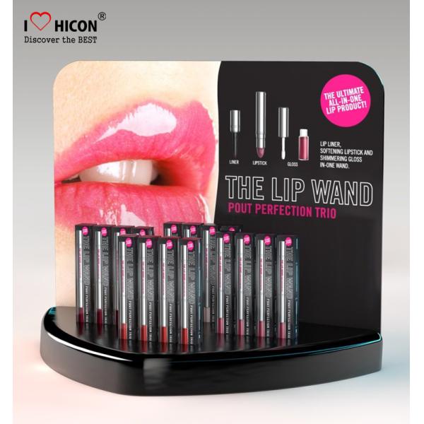 Custom Cometics Store Visual Merchandising Acrylic POP Lipstick Display Rack