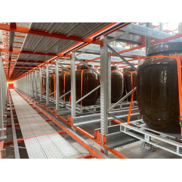 Radio Shuttle Cart and Shuttle Racking ASRS Automatic Storage and Retrieval System