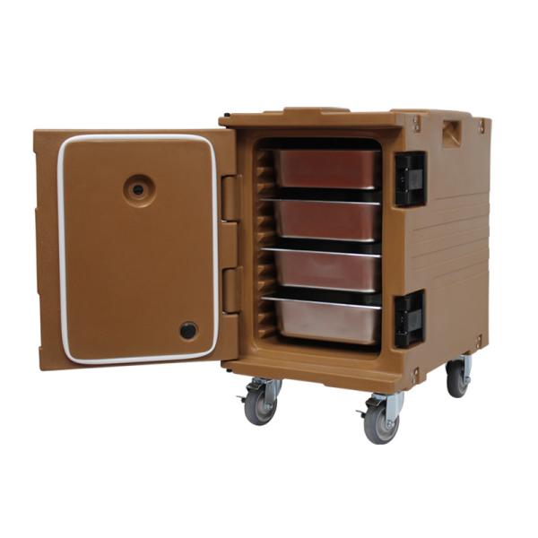 Insulation Foam Food Pan Carrier Food Tray Carrier 90L With Wheels