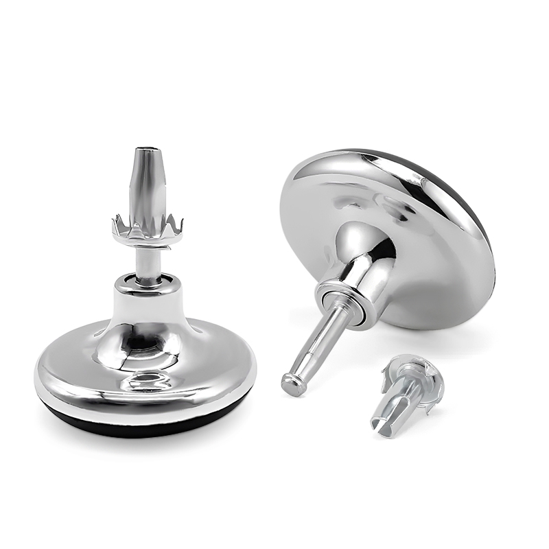 Black Plastic Plug-in Carpet Casters Sofa Support Legs Bed Feet Pads Heavy-Duty Base Brackets Furniture Hardware Accessories