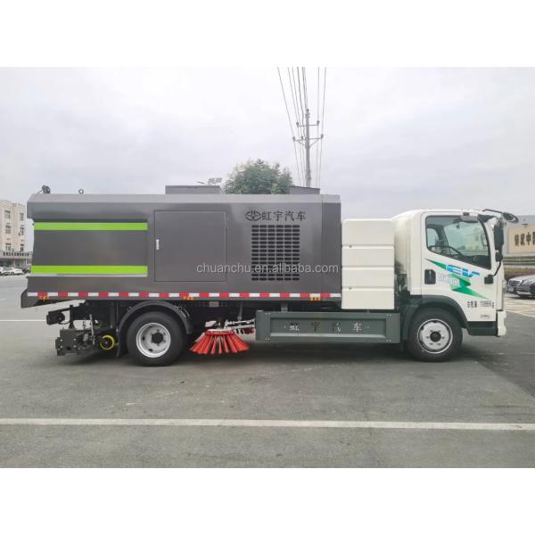 Electric Pressure Washer Truck for Custom's Requirement Energy Type Pure Electric and Cleaning
