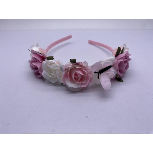 Les cheveux à fleurs à multiples scènes accessoire bande de cheveux Tissu