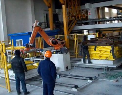 Hazardous Material Handling Robotic Packaging Machinery Full / Semi Auto Easy Operation