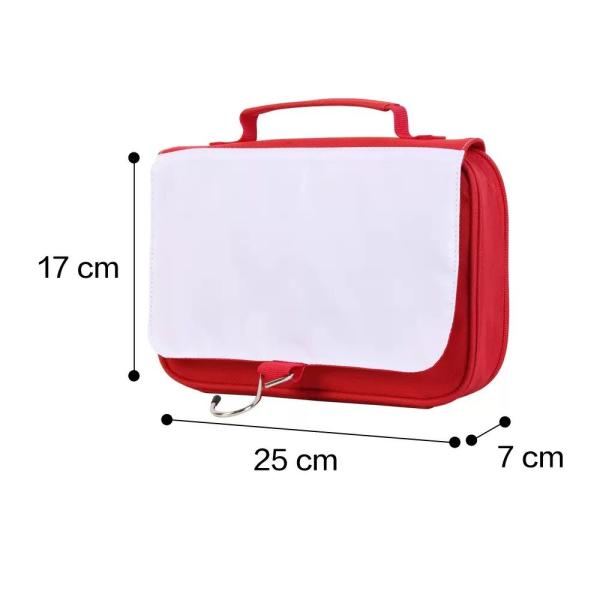 Personalized Designs Sublimation Toiletry Bag For Holding Toiletries Custom Wash Bag For Sublimation Printing