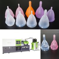 Elevado desempenho menstrual da máquina da fabricação do copo da senhora cuidados pessoais