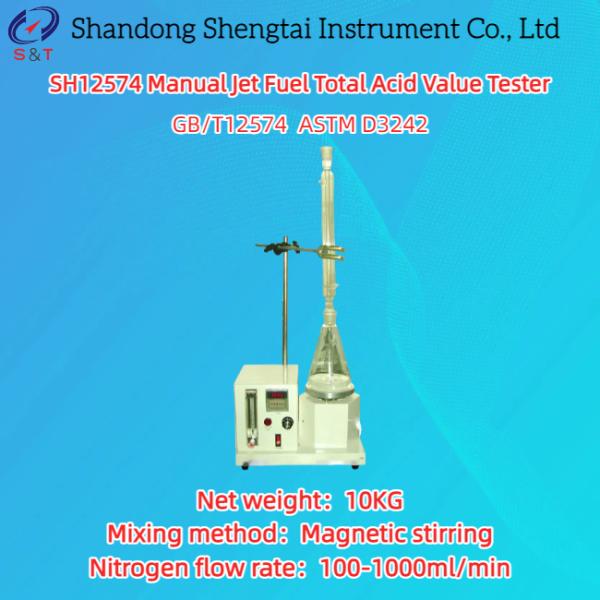 Manual Jet Fuel Acid Value Tester ASTM D3242 100-1000ml/min