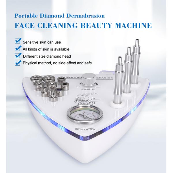 Portable Blackhead Removal and Wrinkle Removal Vacuum and Micro Crystal Dermabrasion Machine