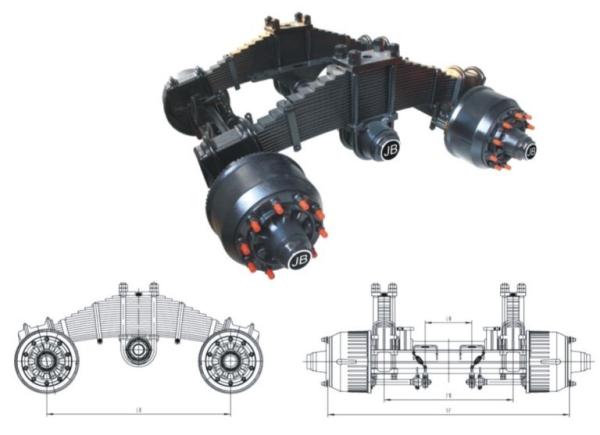 28T Bogie Suspension