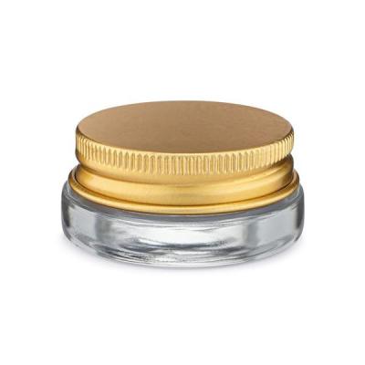 Recipiente de vidro para concentrado de luxo com tampa preta 7 ml Frasco de vidro para concentrado de luxo 7 ml