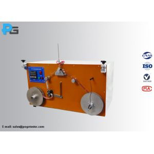 Sandpaper Abrasion Test Apparatus for Automotive Cable Testing with 1500mm/min Speed and 29±2° Angle Compliant with ISO 6722-1