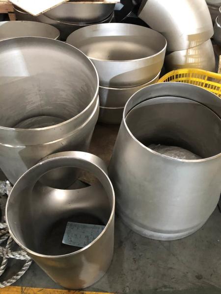 According to Demand 90 Degree Butt Weldable Compression SS316L Pipe Fittings