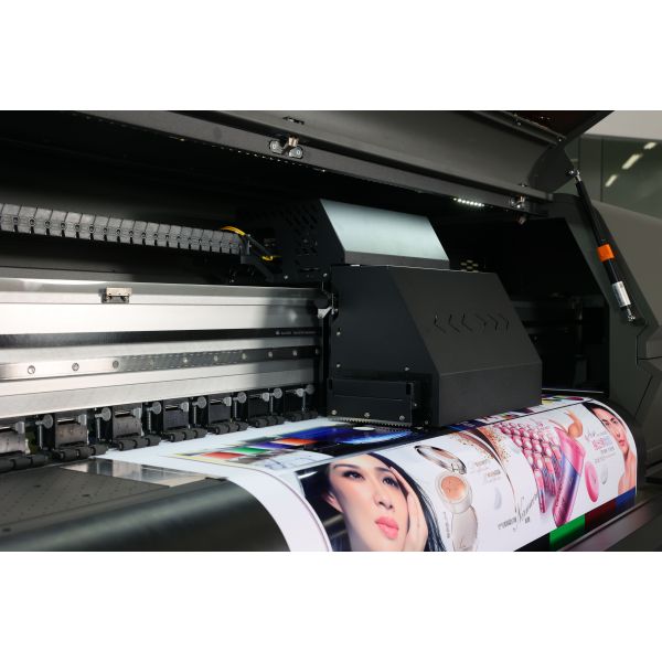 Digital Large Printer High Speed 4 Head 4 colors/8 colors I3200 Eco Solvent Easy to Operate Banner Large-format Inkjet Printers