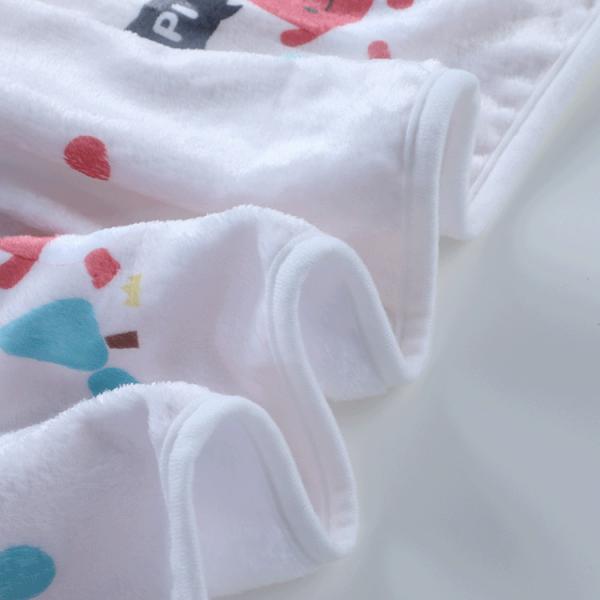 75X100cm Personalized Flannel Blanket Cartoon Fleece 100 Polyester Soft Blanket