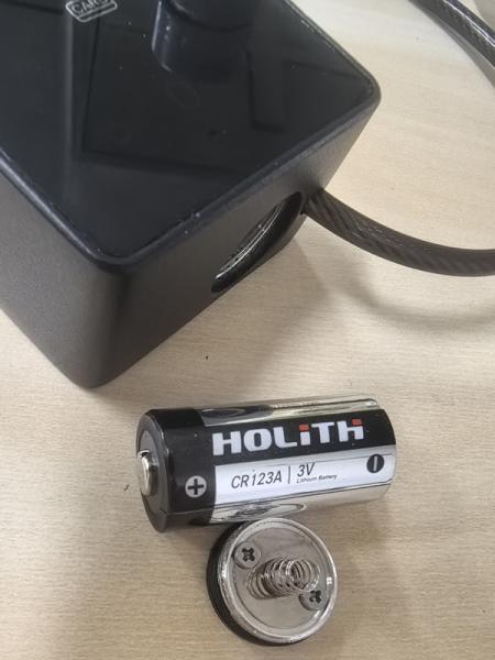 Cable PadLock de aço inoxidável para porta de bicicleta vedação porta do pátio