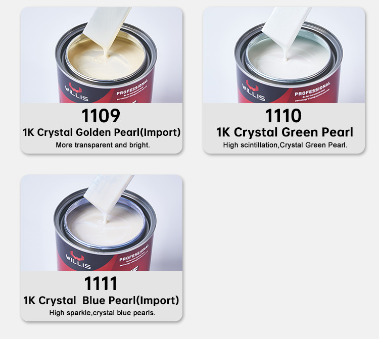 Производственное предложение Акриловый лак 1K Basecoat Pearl Car Paint 1K Copper Pearl OEM Доступно Авторефинировка Спрей Автомашина