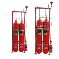 Système d'extinction des incendies par gaz inerte rouge pour une protection durable Temps de réponse rapide