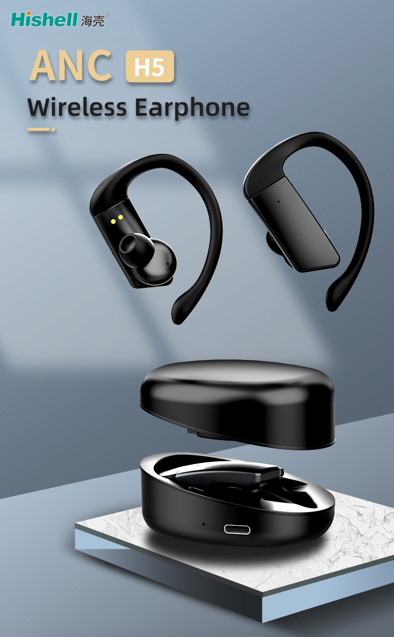 Наушники ANC Sport Bluetooth Anti Drop Беспроводные водонепроницаемые наушники