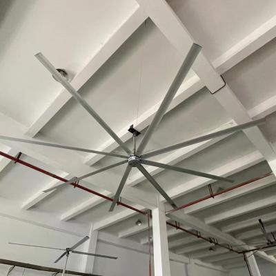Fã de teto industrial de alumínio 2KW da liga 24ft para refrigerar da ventilação