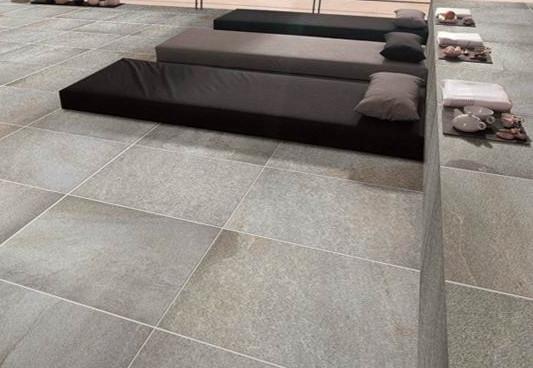 Stone Look Porcelain Bathroom Tile 60x60 Cm Less Than 0.05% Absorption Rate